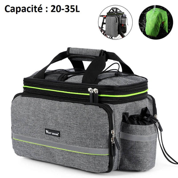 RearRider™ | Sacoche velo porte bagage 25/35L