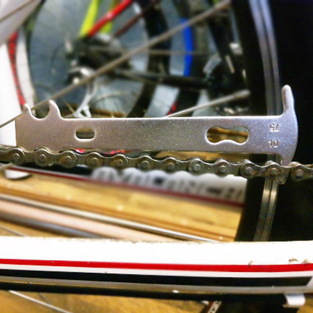 ChainGauge™ Jauge chaine de velo pratique et précise CyclMania