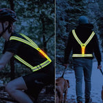 Gilet réfléchissant vélo