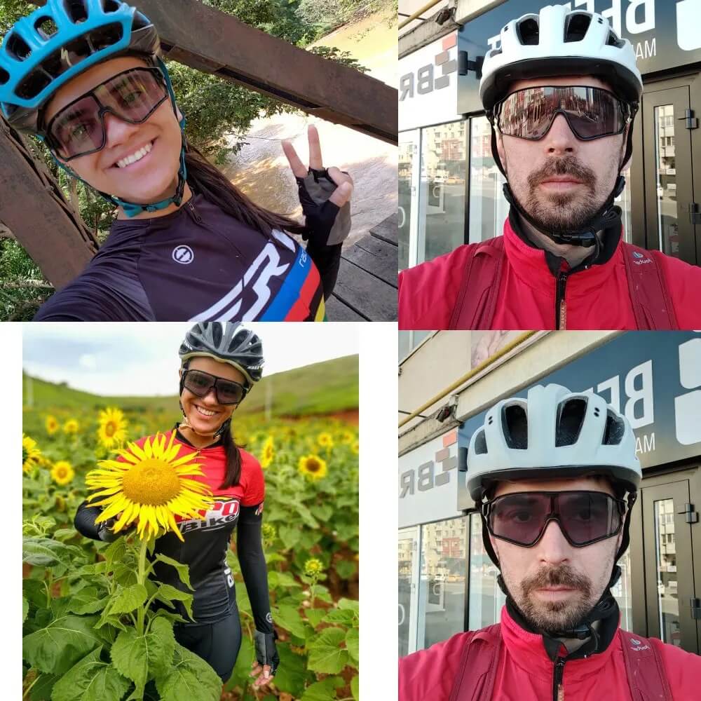 Lunettes De Soleil Photochromiques SSKHE – Verres Auto-teintants, Ajustables, Avec étui – Pour Cyclisme, Randonnée, Sports Outdoor