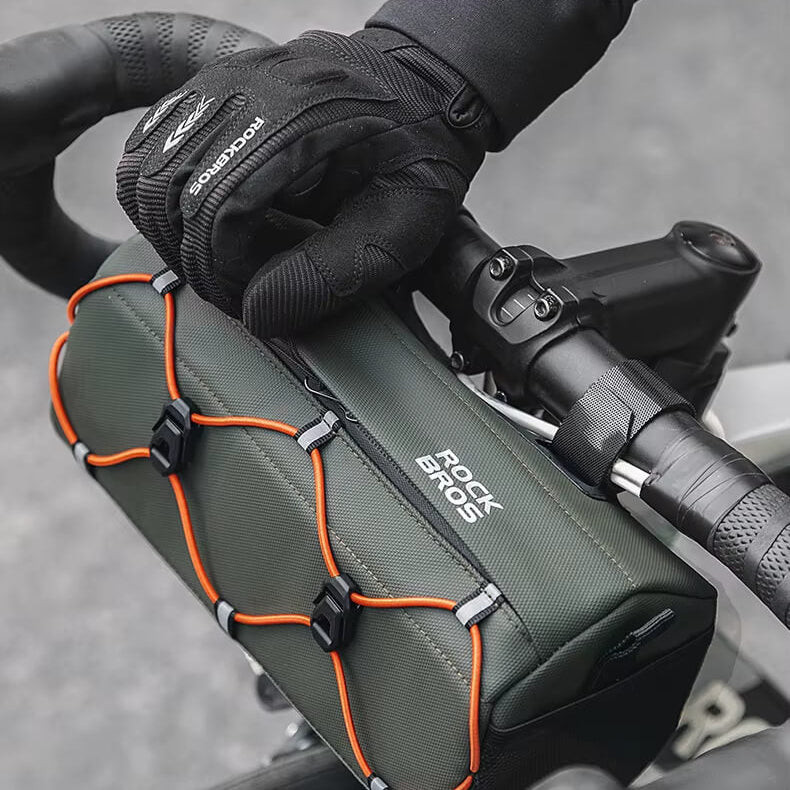 CyclePouch™ Sacoche guidon vélo robuste et polyvalente