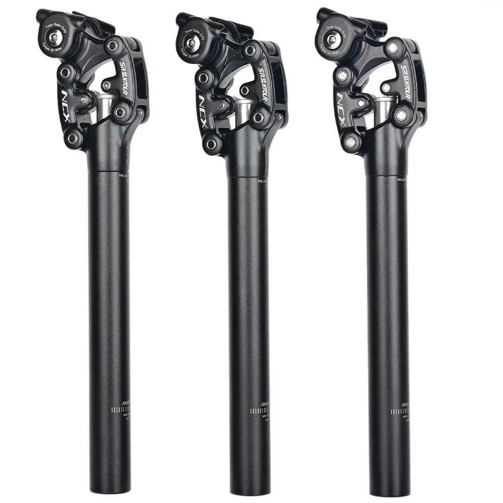 Tige de selle de vélo à ressort 27,2 / 30,4 / 30,9 / 31,6 mm Tige de selle de vélo à ressort 27,2 / 30,4 / 30,9 / 31,6 mm