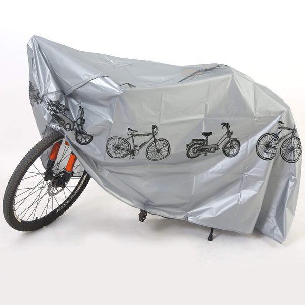Oshhni Housse De Protection Vélo/Moto 4 Pièces – Imperméable, Anti-UV, Anti-Poussière 200x110 Cm