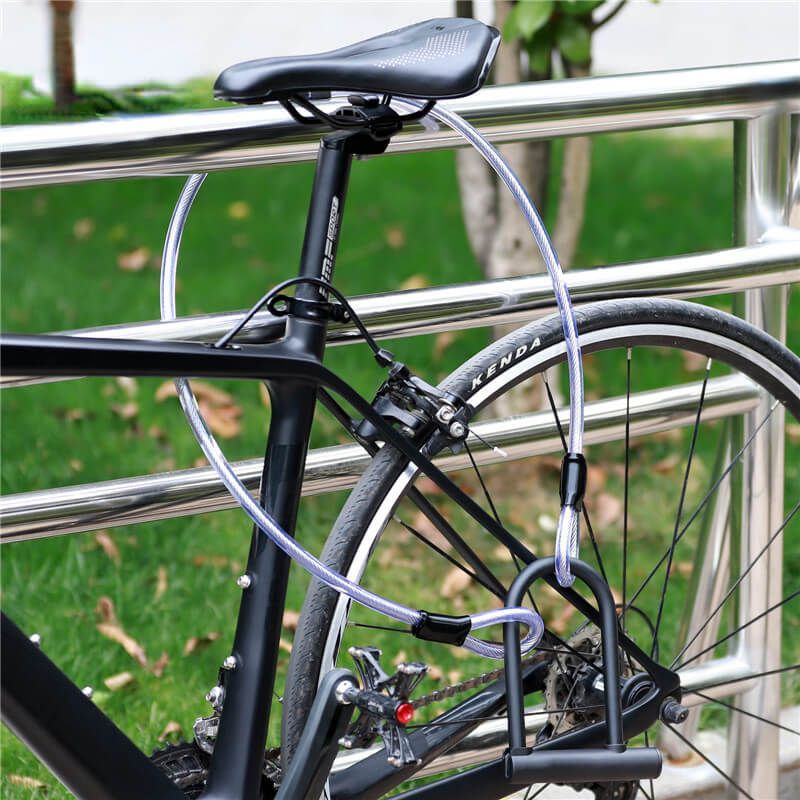 Antivol Vélo En U Robuste - Acier Durci 15 Mm Anti-crochetage | Pour Vélo, Scooter électrique, Moto