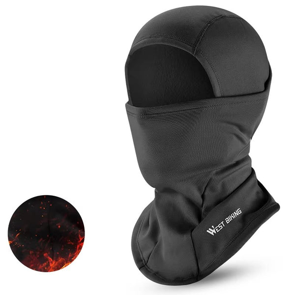 ThermalCyclingCowl™ | Cagoule velo thermique avec protection contre le vent et les UV