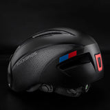 MounBikeHelmet™ | Casque velo léger avec lunettes magnétiques et lumière LED rechargeable