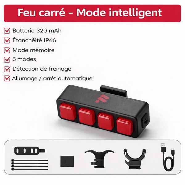 feu arriere velo​