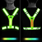 gilet clignotant velo