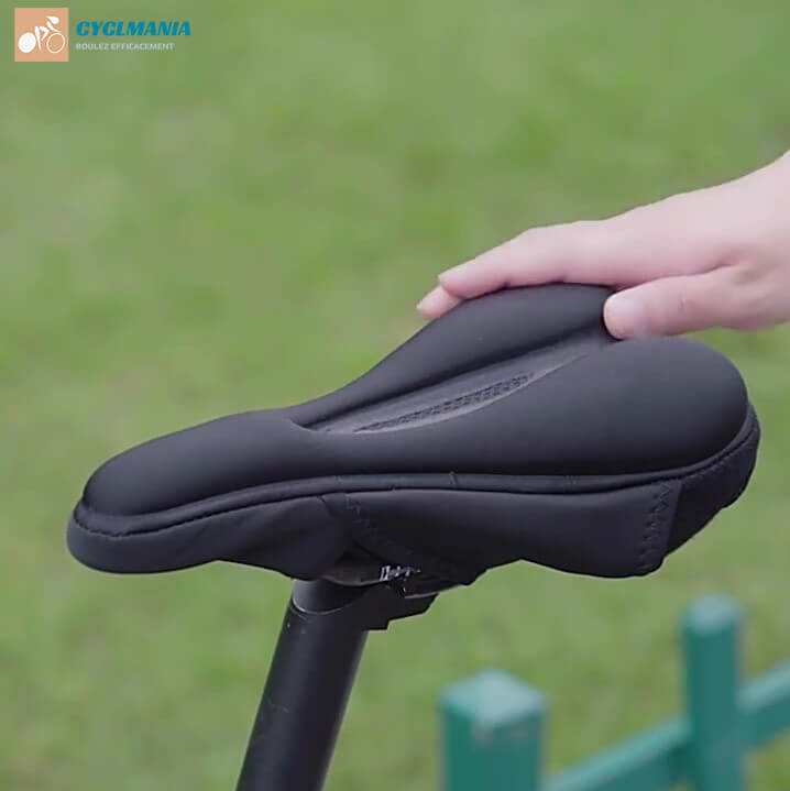 Avis / test - Housse selle vélo confort confortable 3D vtt doux Silicone  Gel Protection coussin de coussin de vélo @N - OUTAD - Prix