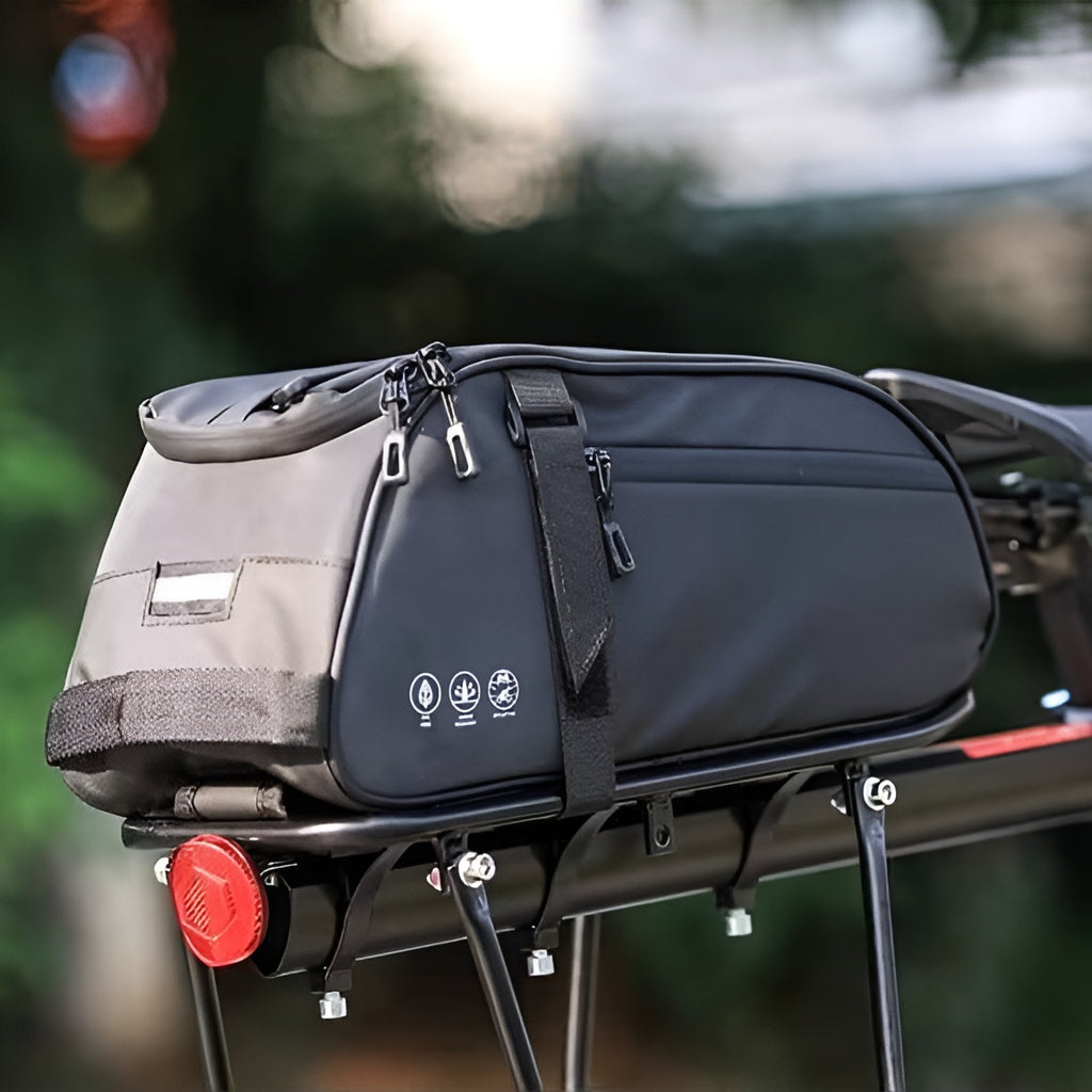 Sacoche De Porte-bagages Vélo Imperméable Polyester Réfléchissante New