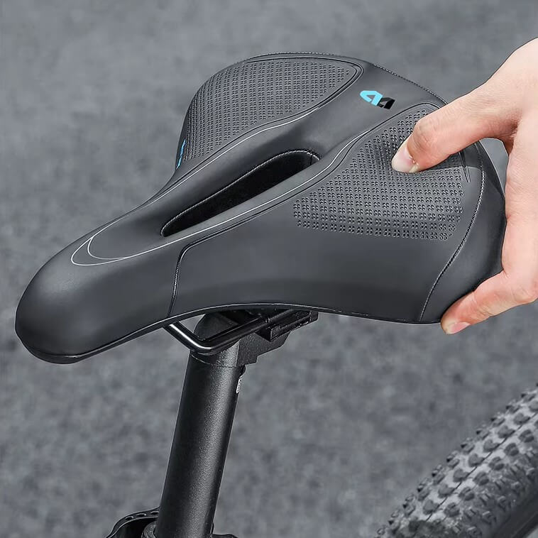 Lot De 3 Selles De Vélo Confort, Larges, Noires, Universelles, Neuves