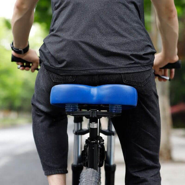 WideRide™ | Selle de vélo sans bec, Confort Supérieur Anti-Douleur