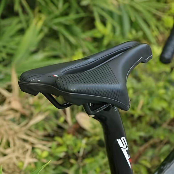 Selle De Vélo Confort Ergonomique - Creuse, Absorption Chocs, Bandes Réfléchissantes - Pour VTT, Route, Ville - 7