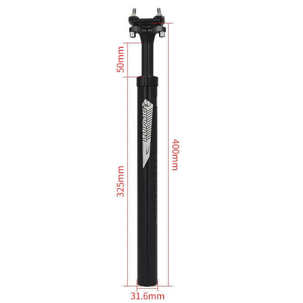 Tige de selle suspendue