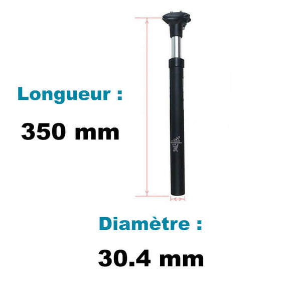 Tige de selle suspendue