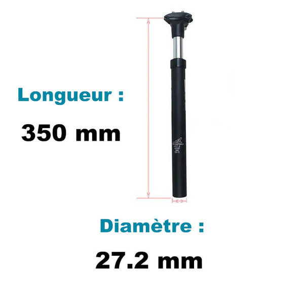 Tige de selle suspendue