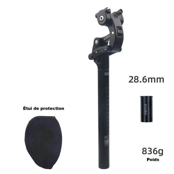 tige de selle suspendue