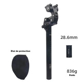 tige de selle suspendue