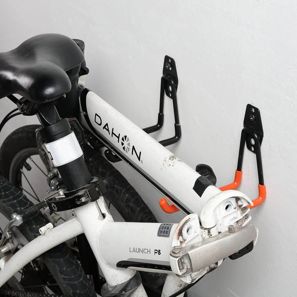 Primematik - Support mural de vélo avec crochet pliable pour rangement de  bicyclette 2-pack - Vélo électrique - Rue du Commerce