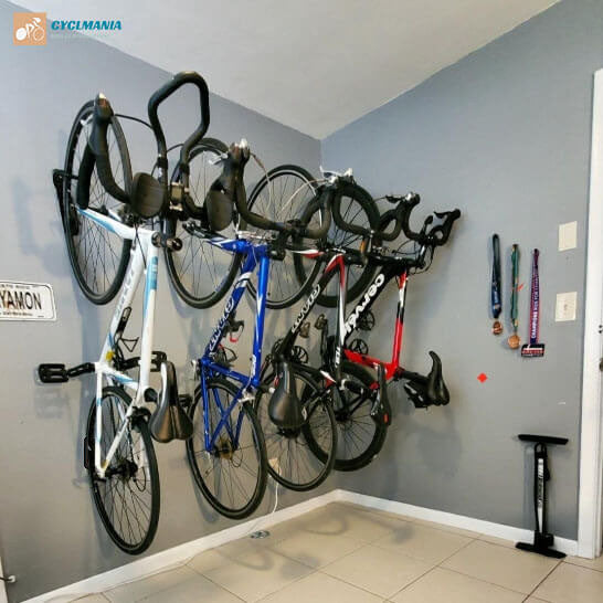 Support mural pour vélo – Porte-vélos robuste pour garage
